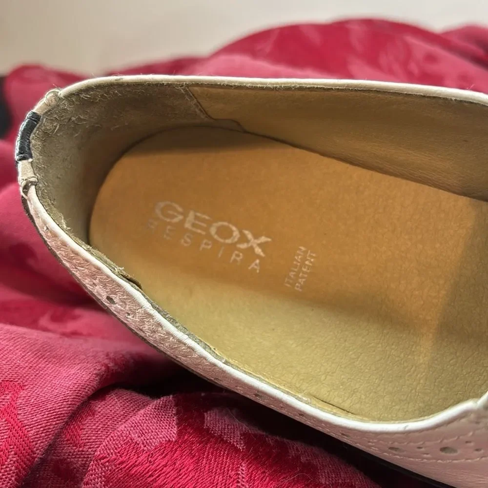GROX Respira Slip on Loafers‎ D8 25TB Black White Beige with Fringe W Size 7 - Picture 12 of 16